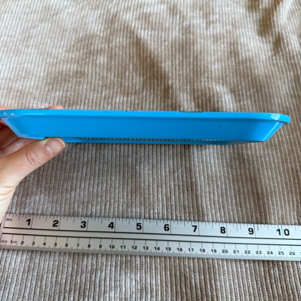 Rolling Tray Connected Cannabis Co. Blue and Black Acrylic Tray - Picture 5 of 8